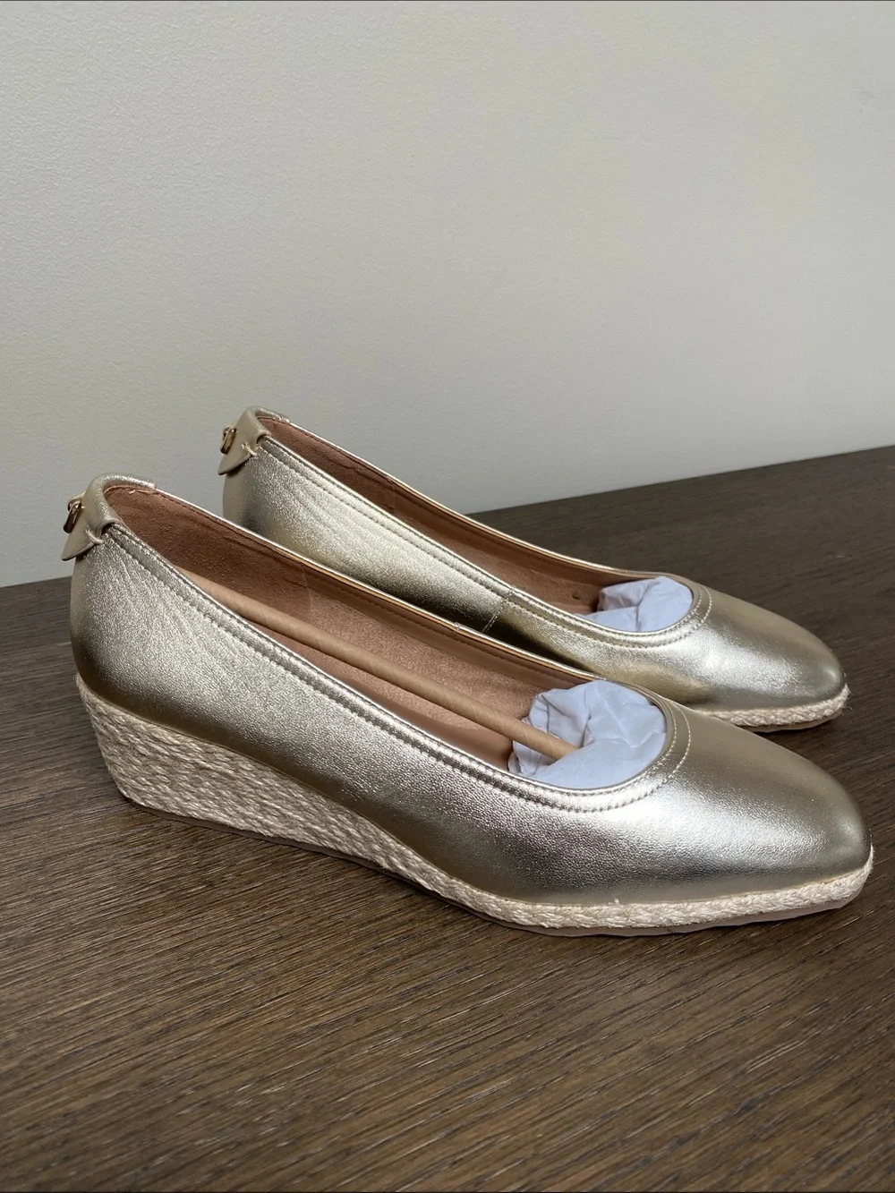 Aerosoles Roma Espadrille Wedge Pump size 8